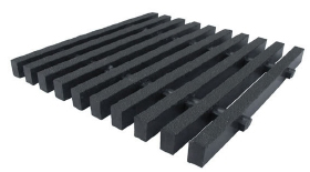 One Inch Deep Fifty Percent Open Heavy Duty Pultruded Grating
