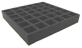 2&quot; deep x 2&quot; Dark Gray Square Mesh Molded FRP Grating