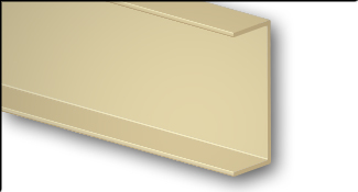 Beige Pultruded Fiberglass Structural Channel