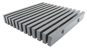 Two Inch Deep Forty Percent Open Heavy Duty Pultruded FRP Grating