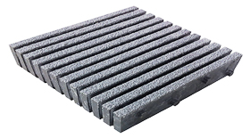 Three Inch Deep Forty Percent Open Heavy Duty Pultruded FRP Grating