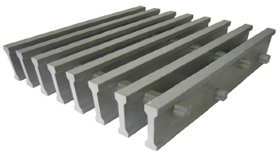 Three Inch Deep Sixty Percent Open I Bar Industrial Pultruded Grating