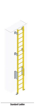 Standard FRP Ladder Illustration