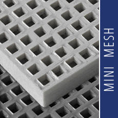 Mini Mesh FRP Molded Grating