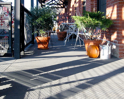 Davis Square Lofts Pultruded Fiberglass Deck