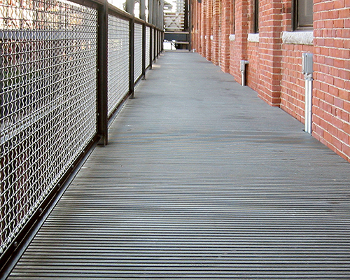 Davis Square Lofts Pultruded Fiberglass Walkway