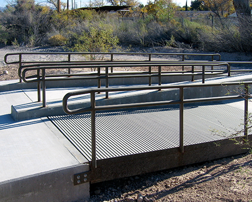 Las Vegas Springs Preserve Pultruded Fiberglass Ramps