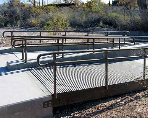 Las Vegas Springs Preserve Pultruded Fiberglass Ramps