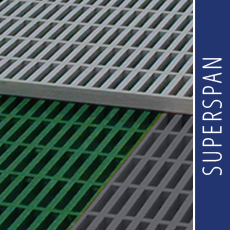 SuperSpan FRP Molded Grating